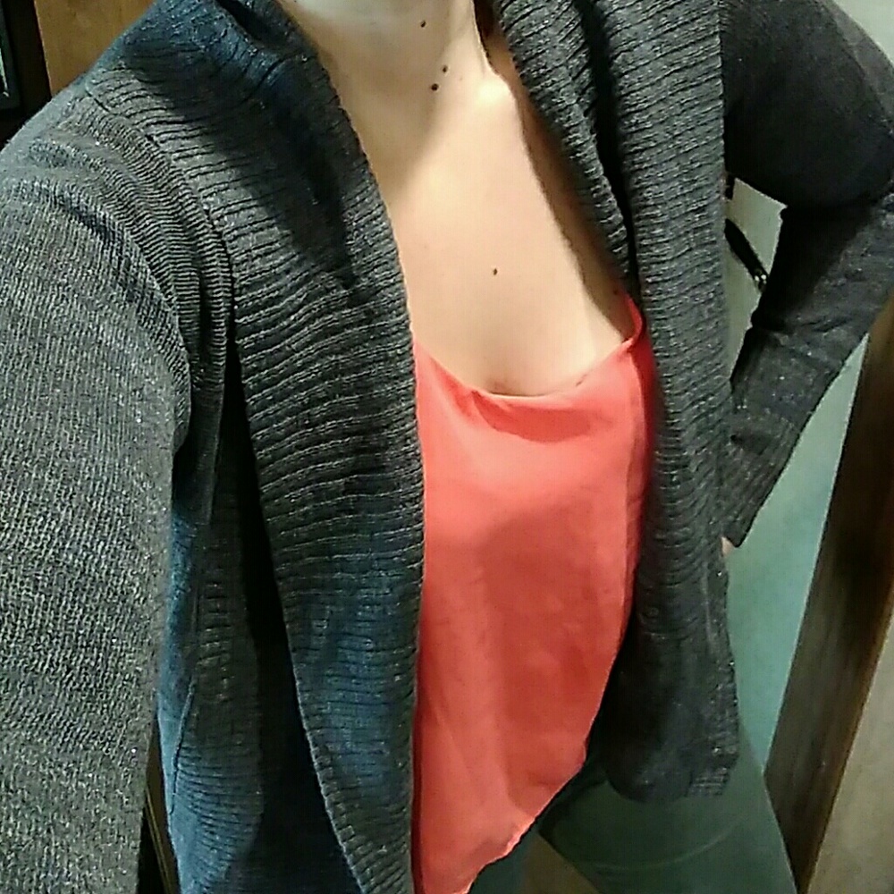 🎇SALE🎇 Calvin Klein Jeans Gray Cardigan - Picture 1 of 8